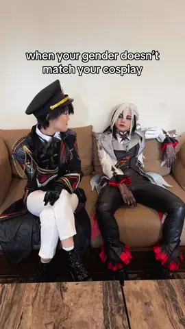 classic cosplay struggle @~ Al ~  #cosplay #loveanddeepspacecaleb #loveanddeepspace #GenshinImpact #arlecchino 