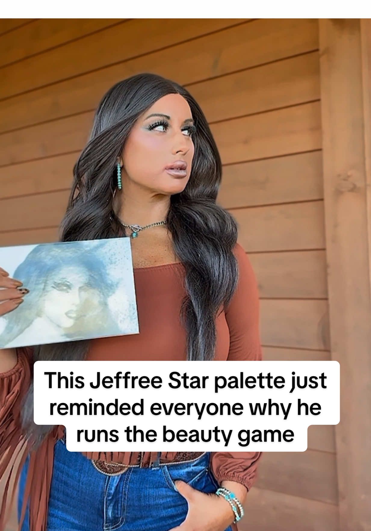 Best eyeshadow ever it’s finally back in stock #jeffreestar #makeup #jefreestarcosmetics #viralmakeup #tiktokshop 