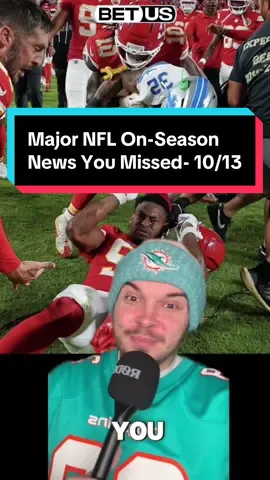 Major NFL On-Season News You Missed- 10/13 #nfl #nfltrending #nflviral #nflfootball #news  