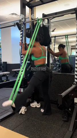 Don’t sleep on your accessory muscles! Make sure you train them too