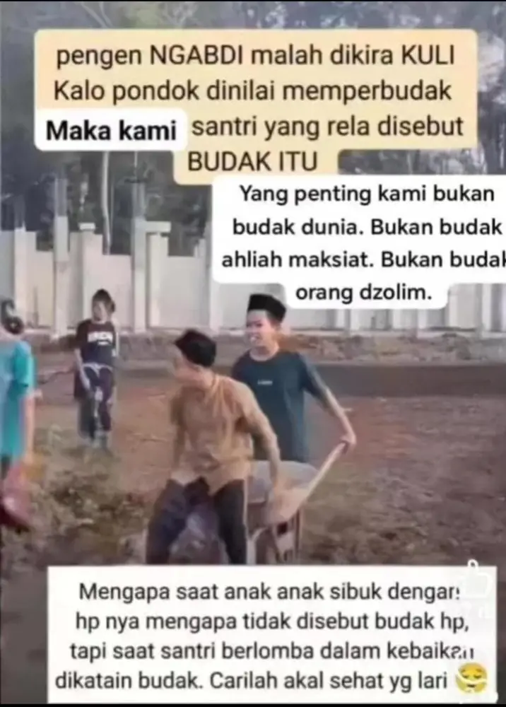 Jangan pada asal komentar tentang pesantren,Kyai,santri jika tidak pernah NYANTRI..!!! #santripondok#fyp#indonesia🇮🇩 #pesantren
