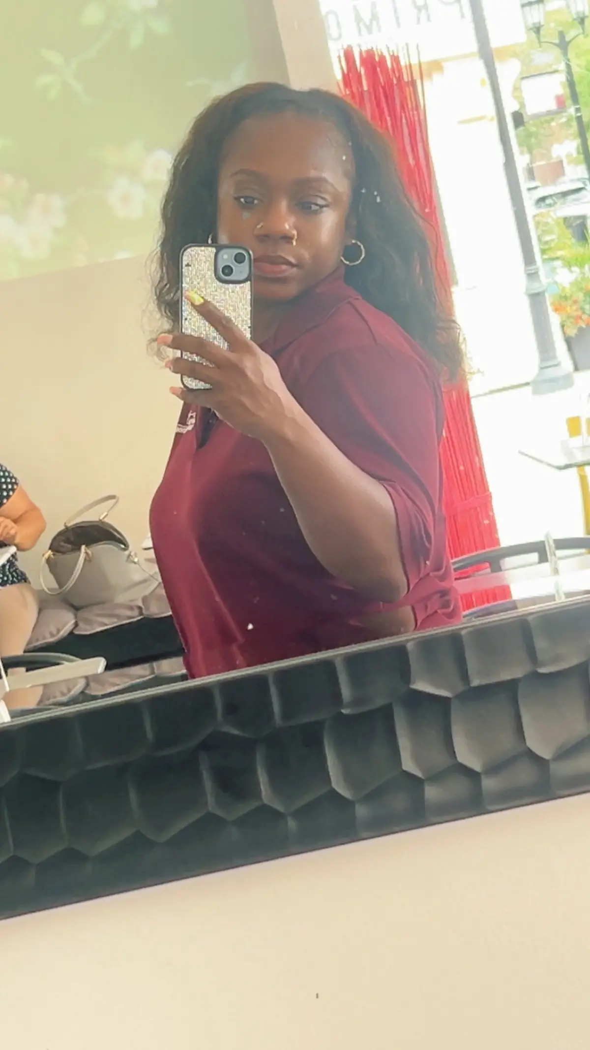 #creatorsearchinsights #naturalhair #mirror #melanin 