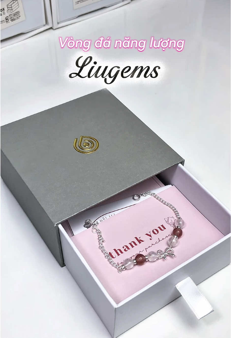 Vòng siu xinh. Làm quà tặng thì oki lắm nha #vongtinhduyen #liugems #quatang20_10 @Liugems Offcial #viral 
