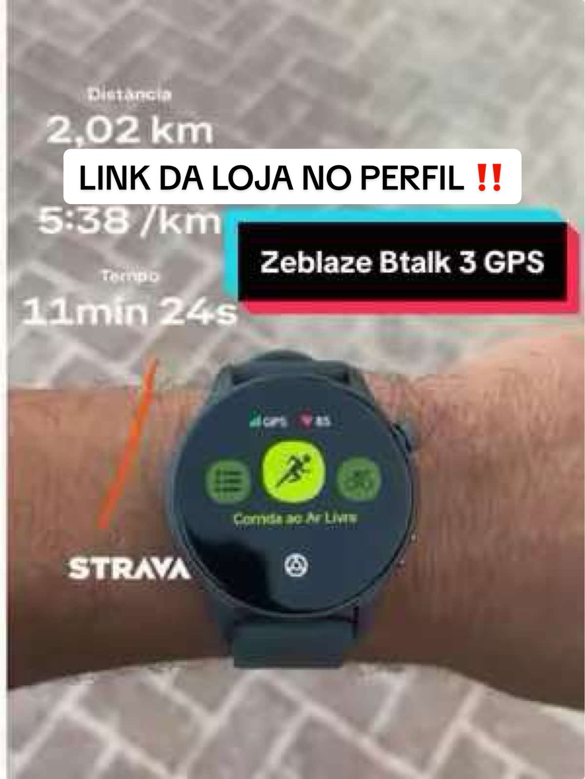 #zeblazebtalk3gps #garmin #amazfitactive2 #amazfit #corrida 