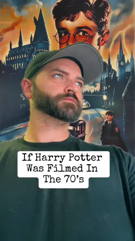 If Harry Potter was filmed in the 1970s #harrypotter #harry #movie #film 