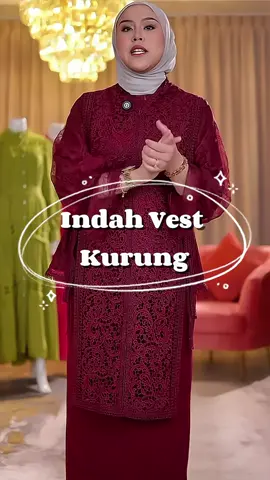 #ainahariz #indahvestkurung #kurunglace #indonesianstyle #fyp 