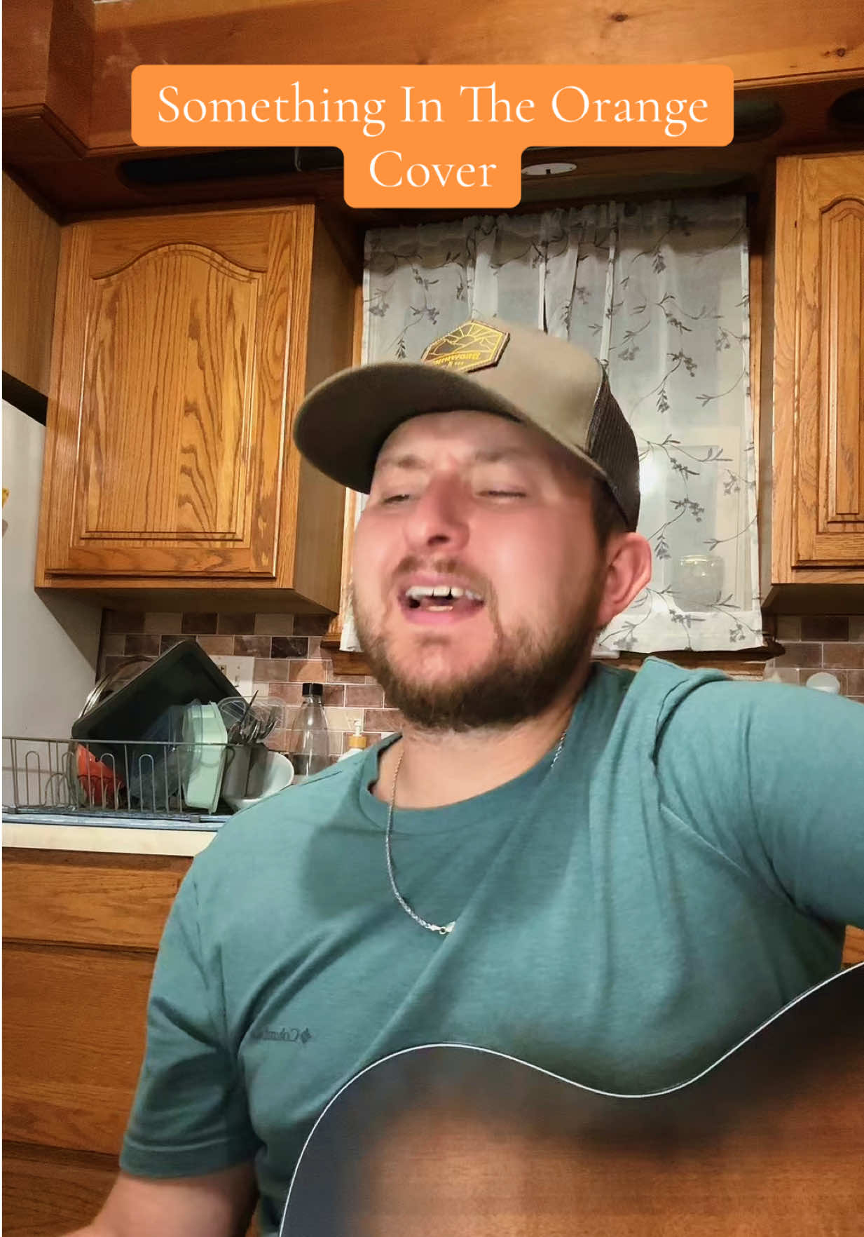 Something In The Orange Cover 🌌(original by @Zach Bryan) #fyp #foryoupage #cover #countrymusic #zachbryan 