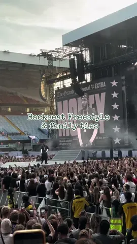 ‘Backseat Freestyle’ & ‘family ties’ | Kendrick Lamar | GNX TOUR • #fyp #gnxtour #kendricklamar #backseatfreestyle #familyties 