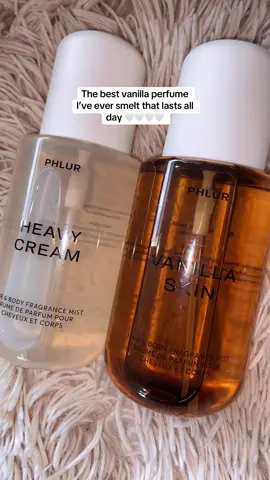 If you see this perfume in stock make sure to grab yours! It’s so worth it 🤍🤍 @Phlur Fragrances #fyp #phlur #phlurfragrance #vanillaperfume #tiktokshopcreatorpicks 