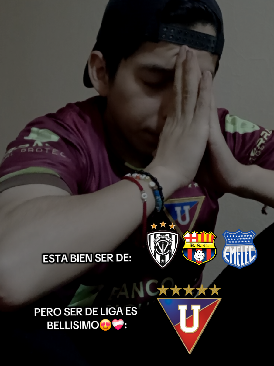 Esta bien ser del Independiente del Valle, Barcelona o Emelec, pero ser hincha de LIGA DEPORTIVA UNIVERSITARIA❤️😍❤️🤍 ES BELIIIIISIIIIMOOO😍😍🤍🤍🤍🤍 #ligadequito #independientedelvalle #barcelonasc #emelec #vamosliga 