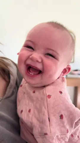 You cannot tell me this isn’t the best sound in the world 🥹💖 gets better each watch lol  #babylaughs 