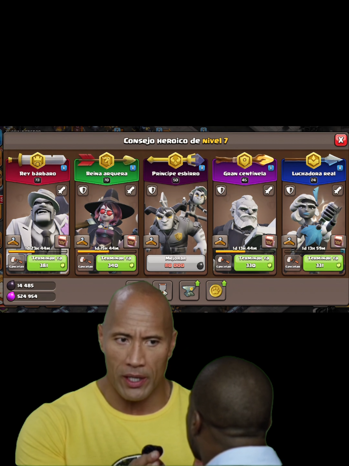 Y aún asi pide 3 estrellas.... . #clashofclans #starlordcoc  #Meme #MemeCut #CapCut 