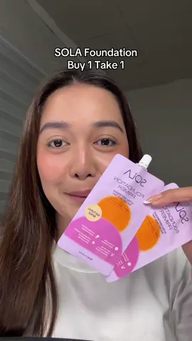 Sola Foundation Buy 1 Take 1 Sale #solaprimerfoundation #solabeauty #solamakeup @Sola Beauty PH 