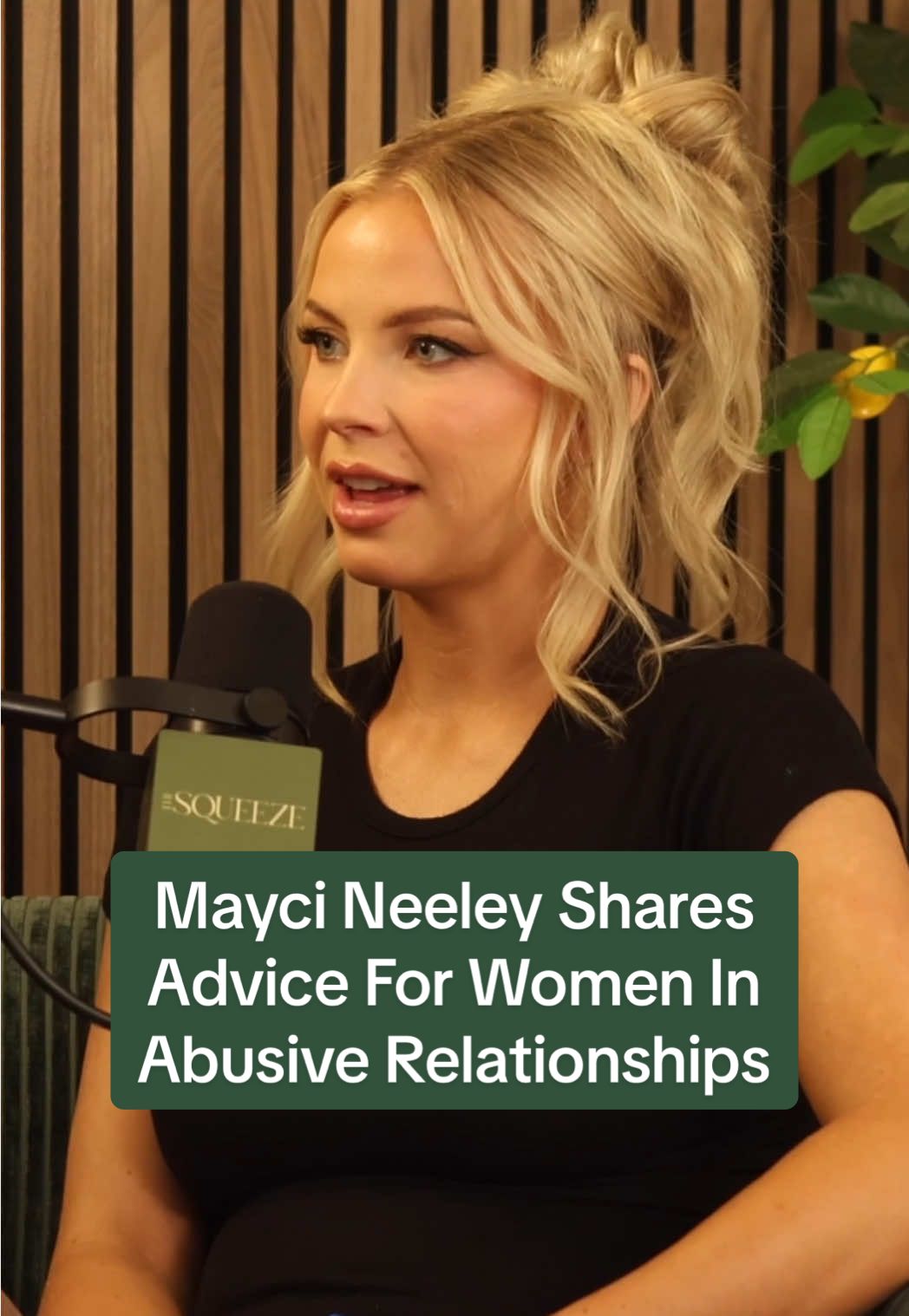 @Mayci Neeley opens up about the painful reality of her past abusive relationship, the signs she missed, the healing she’s found over the years, and offers heartfelt advice for women who may be afraid to leave or speak out about their own experiences. ⁠Listen and watch now 🎙️💛⁠ @Tay Lautner  #thesqueezepodcast #MentalHealth #secretlivesofmormonwiveshulu #maycineely #abuseawareness  