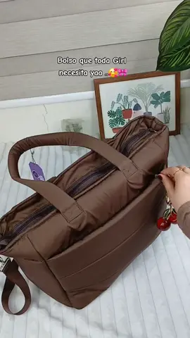 Bolso que toda Girl necesita 🥰🎀 ##carterasybolsas  #organizar  #universidad #oficina #peru🇵🇪 