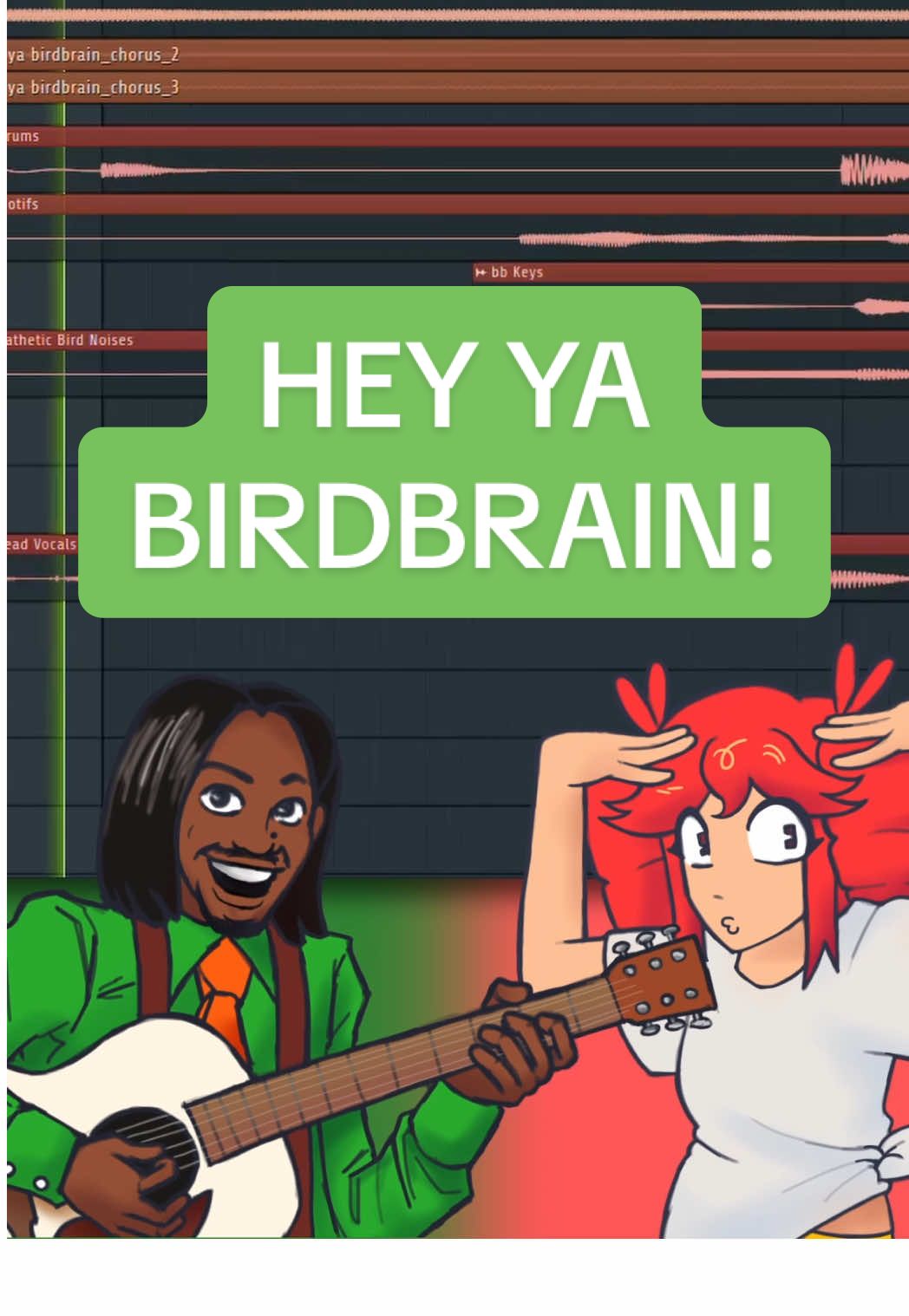 hey ya birdbrain!! i missed teto day but i wanted to finish this regardless #mashup #vocaloid #outkast #music #teto 