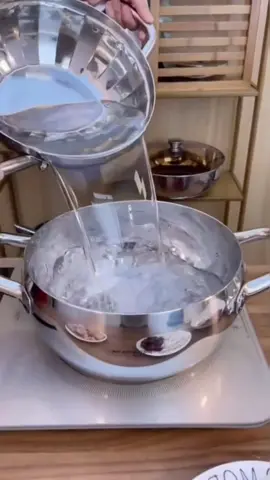 stainless steel cooking pot 5pcs set stock pot nonstick #5pcscookingpot  #stainlesssteel pot #cookingpotset 