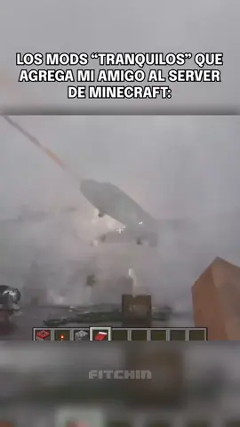 el mod tranquilo que ponen  #Minecraft #minecraftmods #minecraftmemes #gamerentiktok #fitchin 
