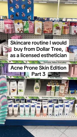 #fyp #skincare #skincareroutine #acne #dollartree 