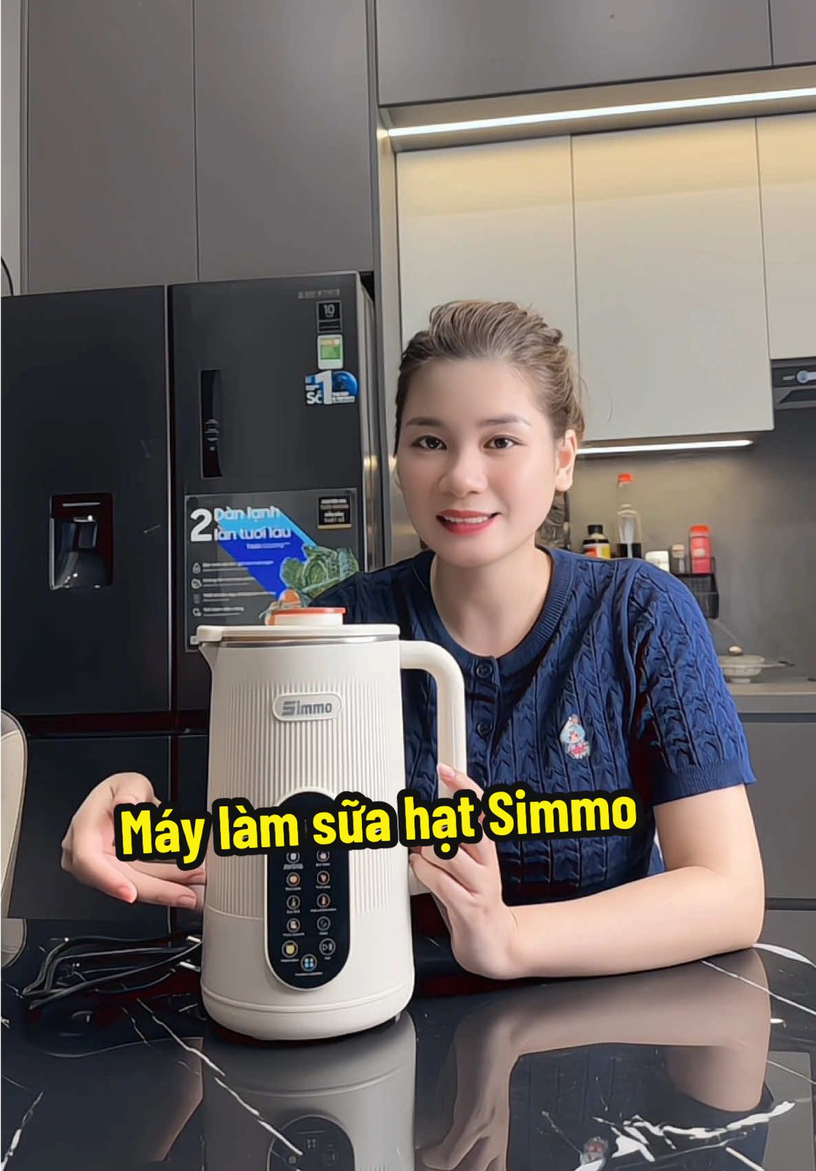 Máy làm sữa hạt Simmo 1200ml công suất 800w #maylamsuahat #simmo #suahatdinhduong 