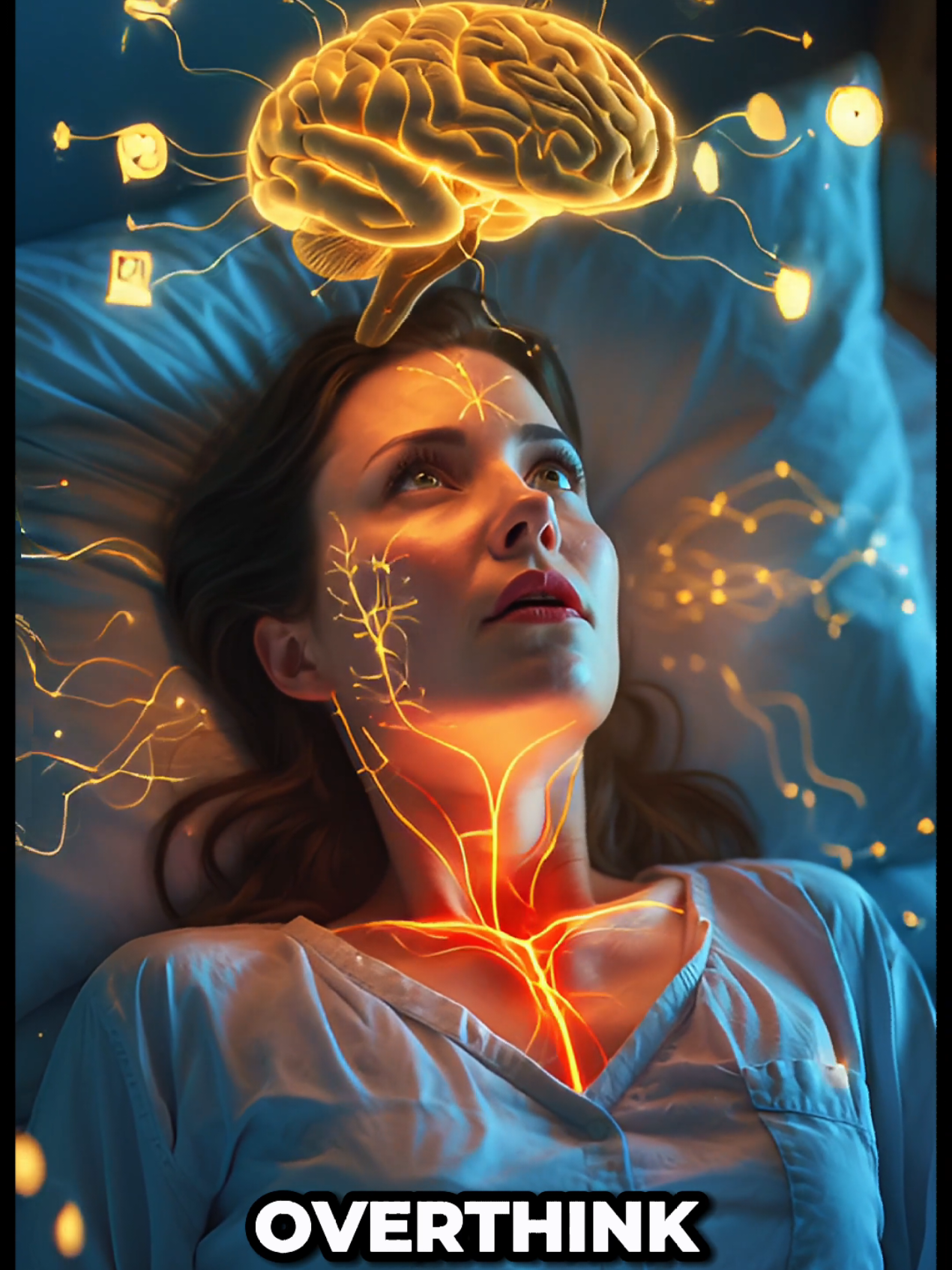 Can't sleep because your brain won't shut off? 😴💭 Here's what's really happening inside your body when you overthink at night. From cortisol spikes to mental vigilance that won't stop, your body thinks it's protecting you — but it's keeping you awake. If you're lying there remembering bills, replaying conversations, worrying about tomorrow's schedule while everyone else sleeps, this explains why. Learn why you hear every sound, why your heart races at 2 AM, and why you're exhausted but can't fall asleep. You're not broken — you're overwhelmed. Mental load is real and it's damaging your body. Drop a YES if this is you every night and follow for more on releasing the mental load. 🌙 #momlife #overthinking  #mentalload  #sleepanxiety  #momburnout 