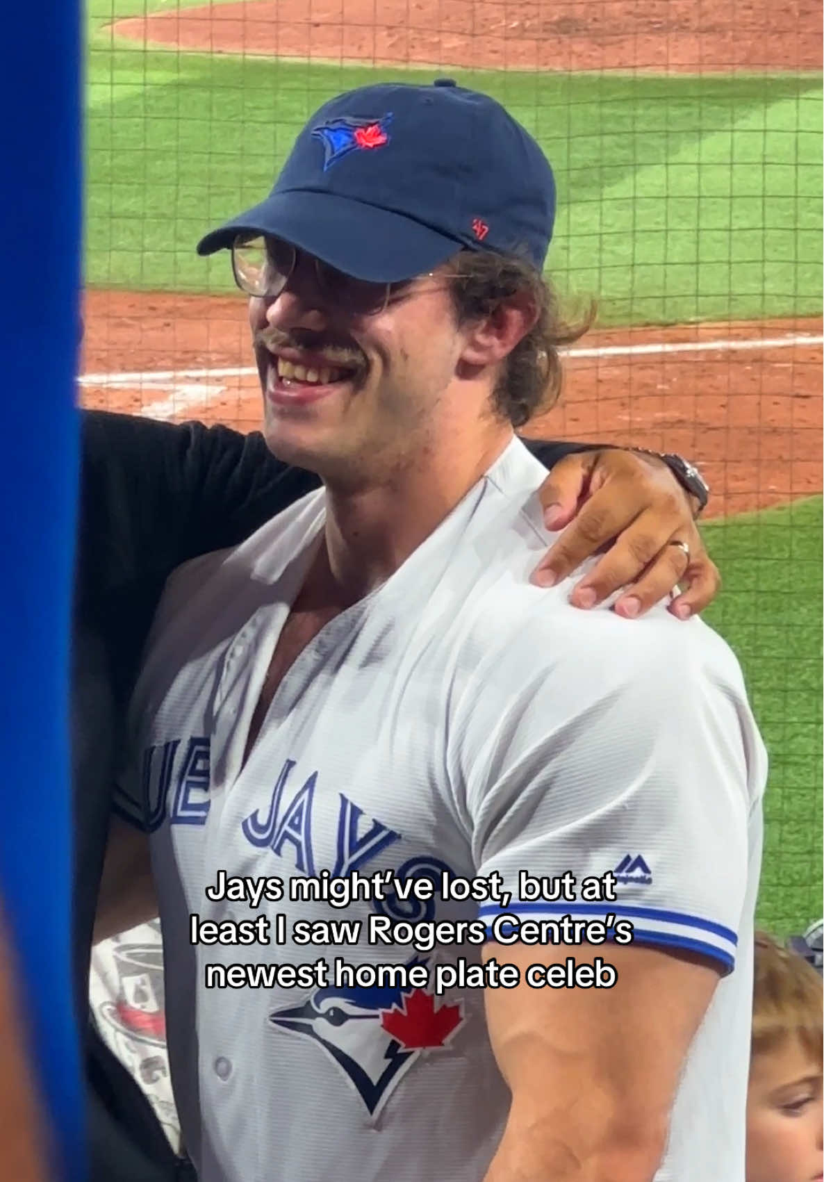 Mystery man is back #torontobluejays #MLB #alcs 