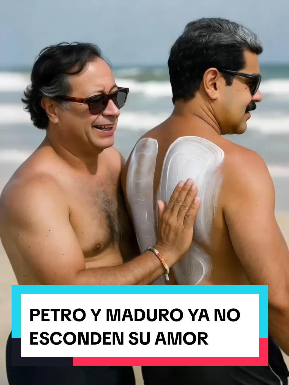 Petro y Maduro no esconden su amor, son captados felices en las playas de Panamá 😱😅  #Maduro #colombia #petro #gustavopetro 