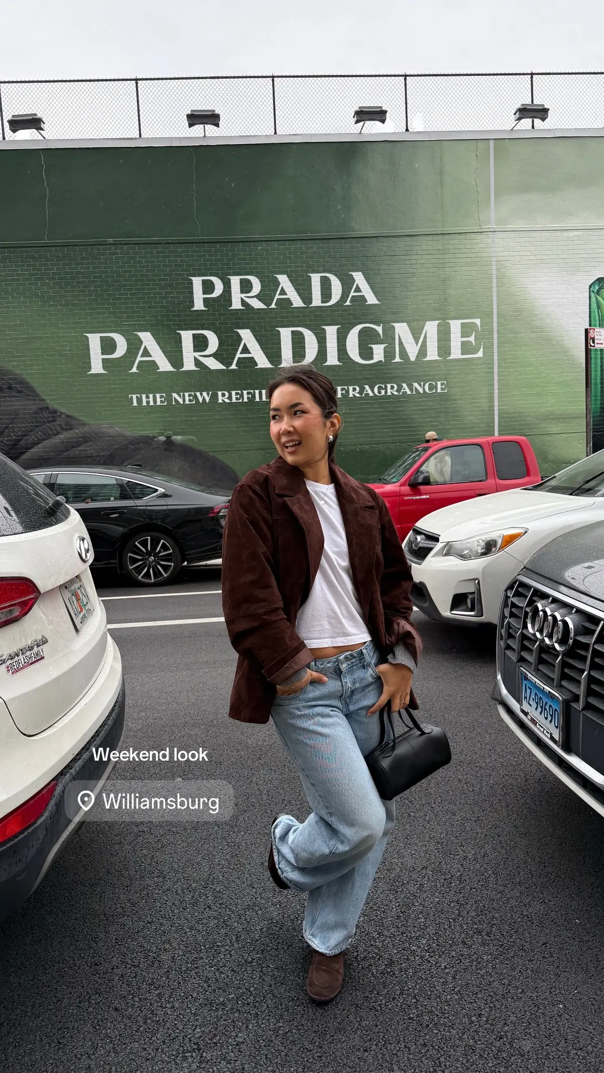 Fall look #suede #brownjacket #falllook #nycoutfit 