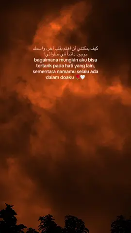 كيف يمكنني أن أهتم بقلب آخر، واسمك موجود دائماً في صلواتي؟ bagaimana mungkin aku bisa tertarik pada hati yang lain, sementara namamu selalu ada dalam doaku #arabic #arabicsong #quotes #fyp 