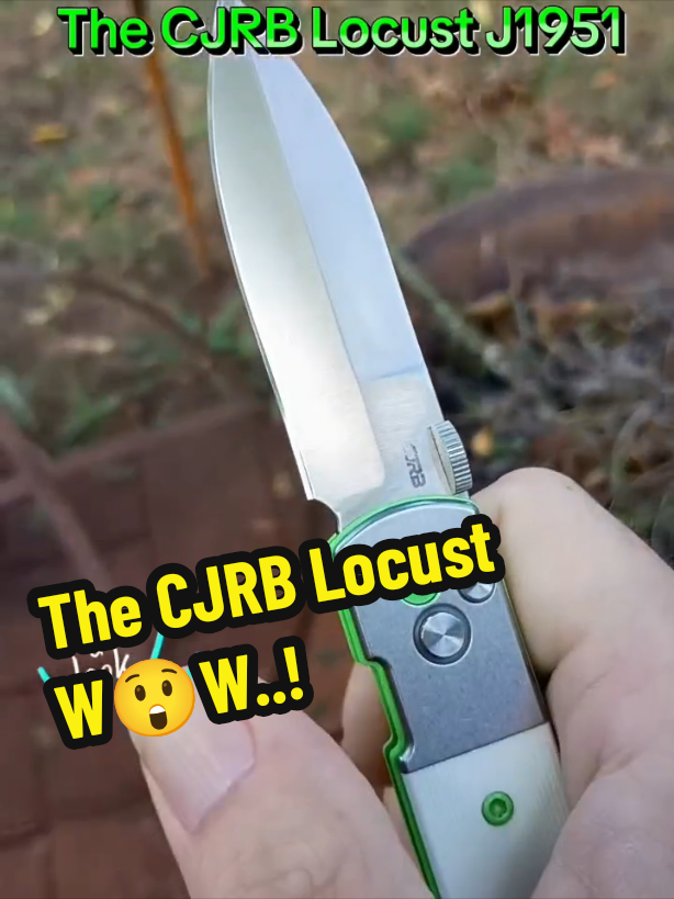 Check it out! Here it is!  @CJRB  #CJRBLocust #relentlessblades #tiktokshopfallsale #giftsforhim #FallSalesForYou @CJRB Cutlery 