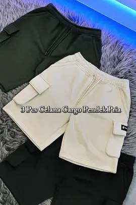 celana cargo murah 100k dapat 3pcs😍  #celanapendek 