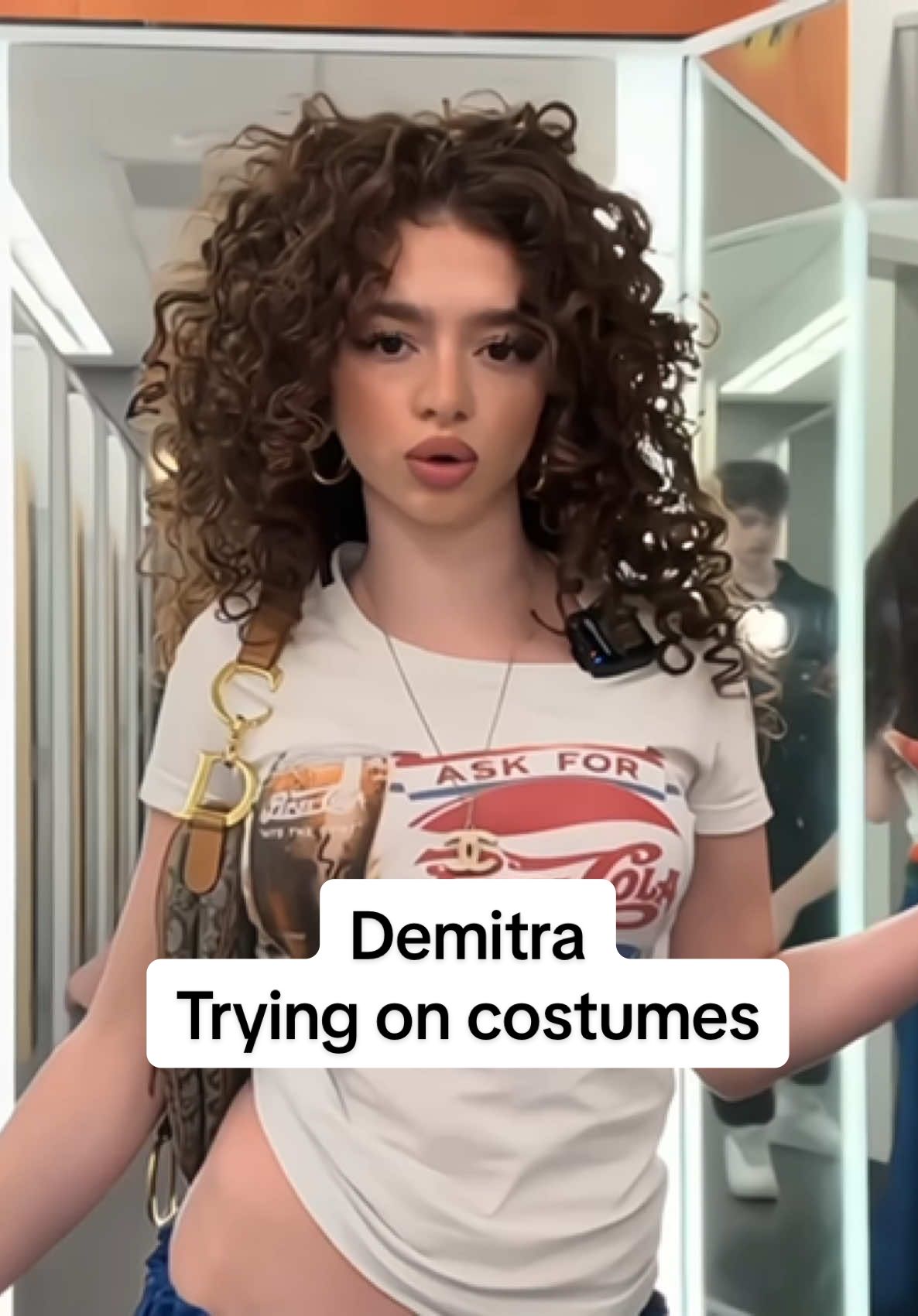 DEMITRA || Demitra Trying on costumes scenepack || #kalogeras #popular #scenepack #goodquality #demitrakalogeras @demitrakalogeras 