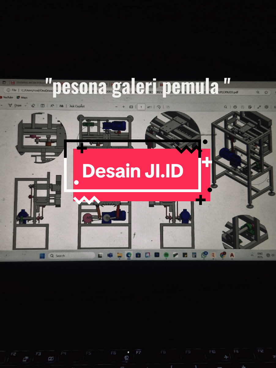Pemula bang #mechanical #3dcad #mechanicalengineering #fyp #CapCut 