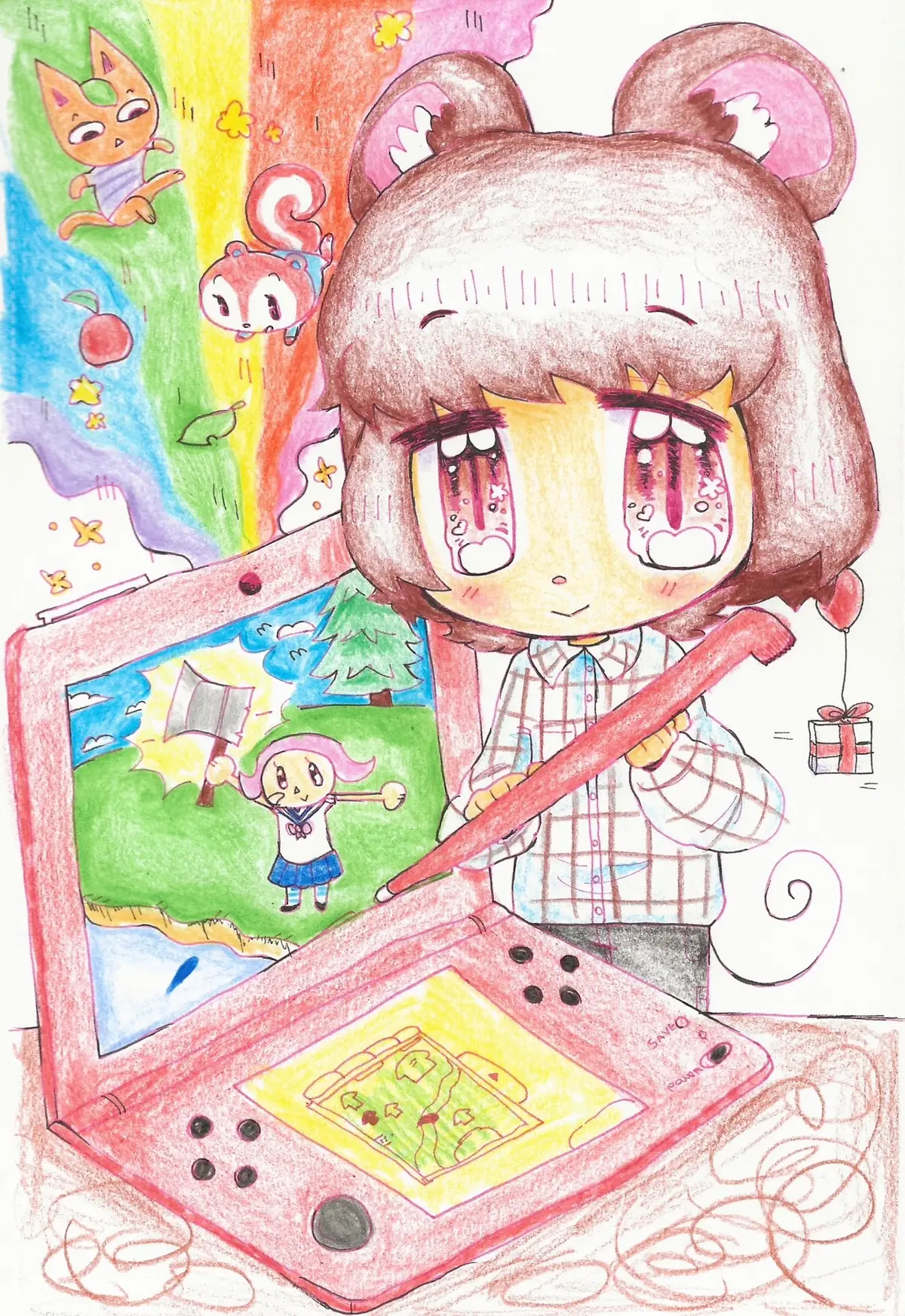 Ignore 1’s coloring I was super mad when I did it so its all sloppy lol, also 3’s anatomy I freehand all my stuff with pen so when I screw up I can’t really fix it when I’m determined to finish a drawing. 4 and 6 are bad….. I drew 5 on my 18th birthday, 7 is bad too. #drawing #fyp #traditionalart #coloredpencil #furryart 