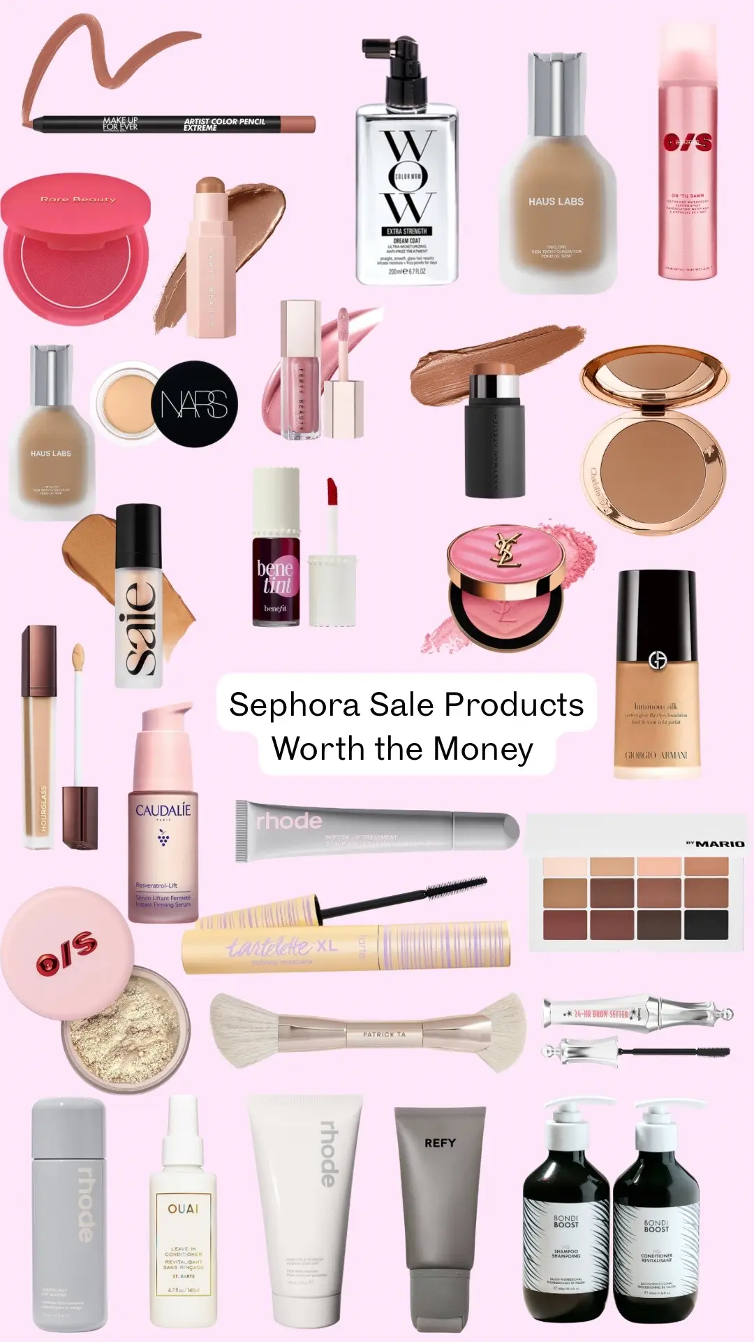 some of my favorites @sephora #sephora #sephorasale #makeup #skincare #haircare 
