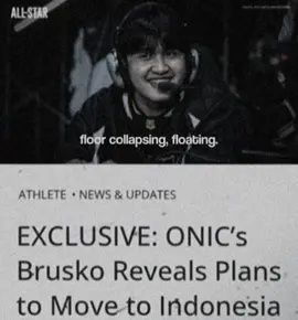 CLARIFICATION LANG PO! - Ate Ayu said na aalis daw si Brusko pag nagretire nasya and before mangyari yon Brusko is too old and tired naraw sa paglalaro ng ml so it means many years or even decade pa bago sya umalis! let's be real guys lahat naman ’yan sila may mga plan sa life nila na di alam ng fans nila, dapat ssupportahan niyo sila sa kung anong mga plano at gustohin nila. . . . @ONIC Philippines  #unflopme #onicph #fyp #brusko #sonickhels 