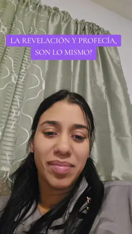 La Revelación y Profecía van de la mano, pero no son lo mismo. No todo lo que Dios revela, es para contarlo o llevarlo como profecía. 