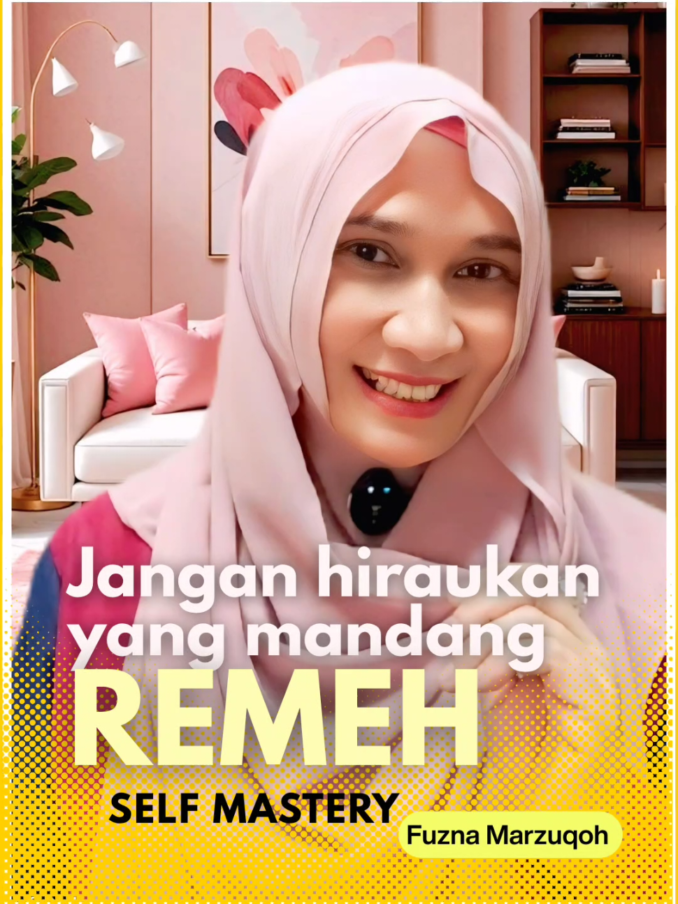 Jangan hiraukan yang memandang remeh  #fuznamarzuqoh #inspirasi #motivasi #inspiringglobaltrainer 