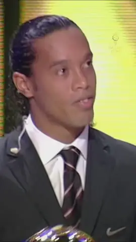 ¿Sabías lo que dijo Ronaldinho después de ganar el Balón de Oro en 2005?