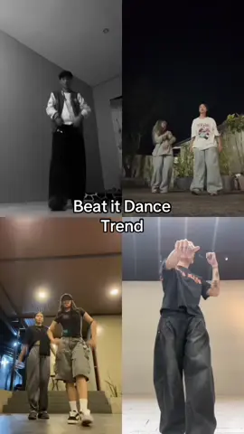 🔥Beat It🔥 Dance Trend  DC: CTTO’s  #fyp #dance #trend #viral #tutorial 