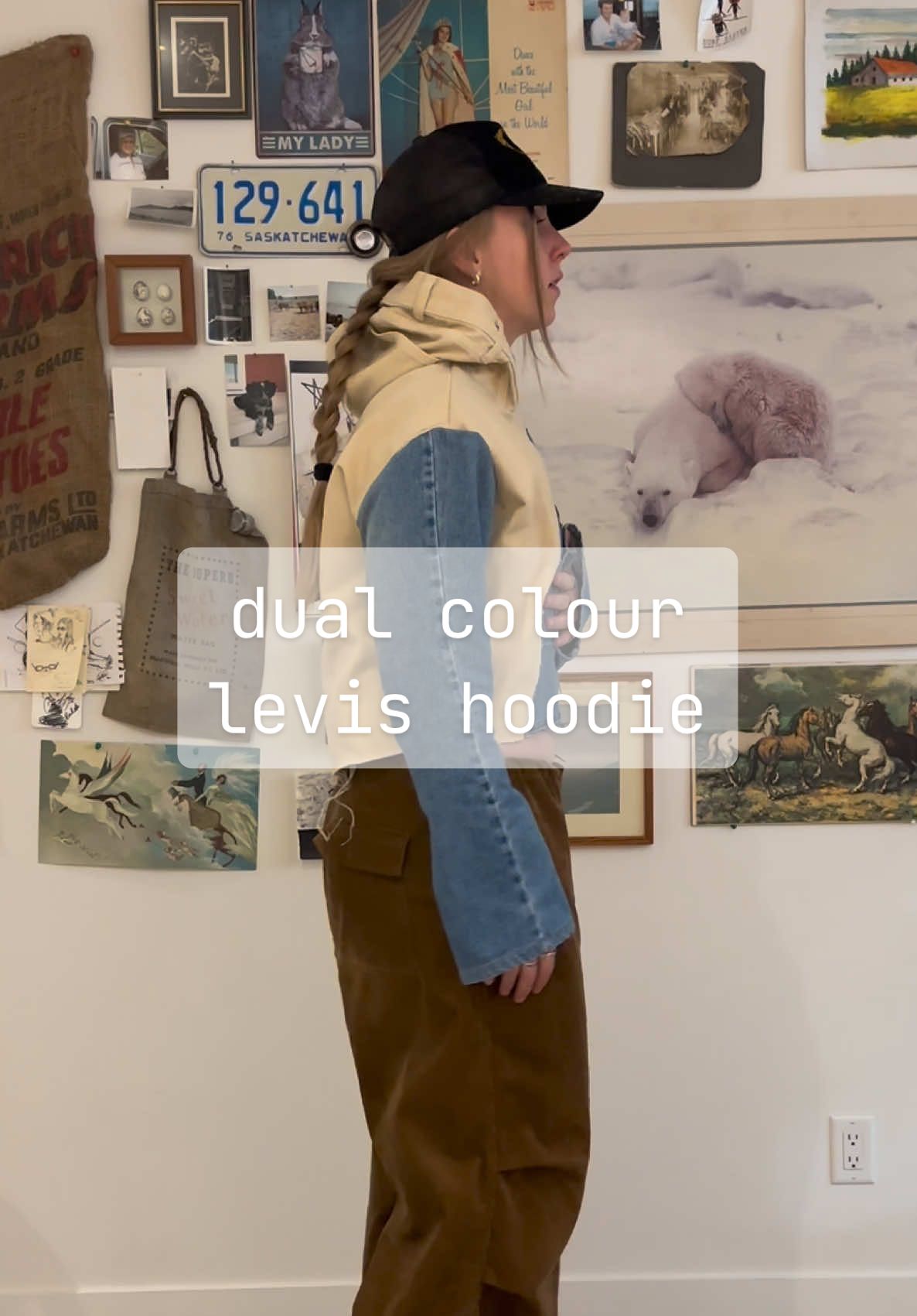 mixing up the colours 🪡 #rework #sewing #upcycle #sustainablefashion #fashiondesign 