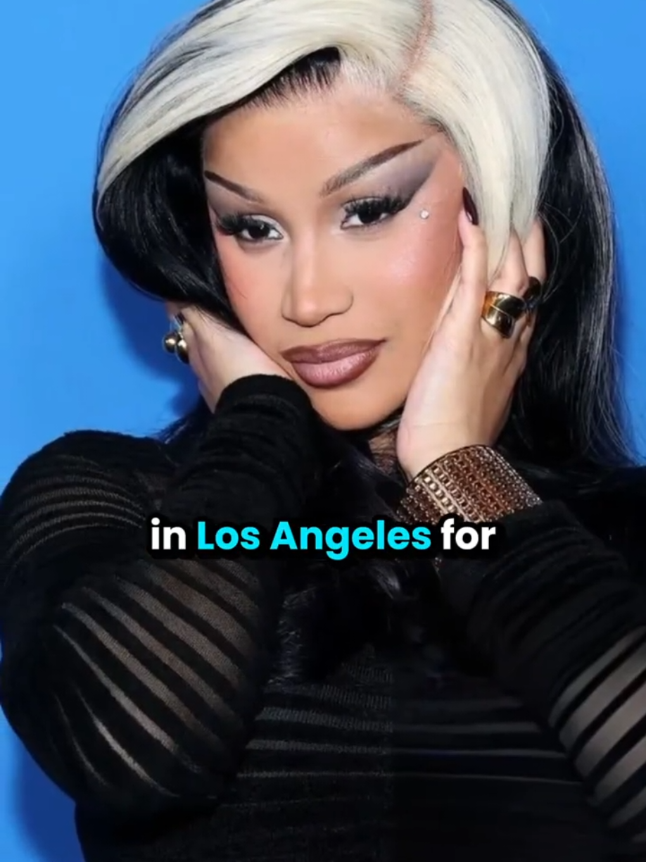 Cardi B Promotes Shame-Free Sexual Health at National PrEP Day in L.A 💬💪 #cardib #celebritynews #hollywood #healthawareness #fyp 