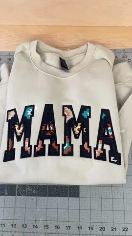 Mama Aztec sweatshirt 🫶🏻🤩 #westernmama #westernmom #rodeomom #westernfashion 