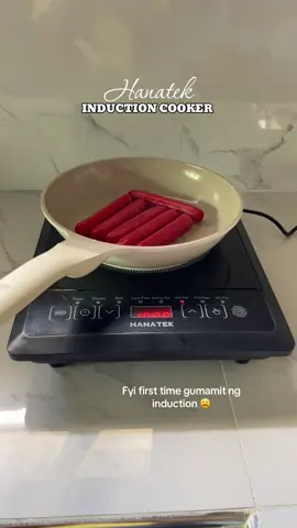 Incase maubusan ng gas may magagamit✅ #induction #inductioncooker #inverter #cooking #hanatek 
