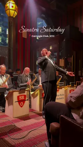 Absolute MUST if you are visiting NYC! 🍸🏙️🍎 #carnegieclub #sinatrasaturdays #nyc #carnegieclubnyc 