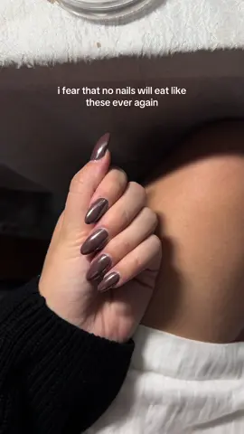 what am i supposed to get 😪 #nails #fallnails #brownnails #chromenails #nailinspo 