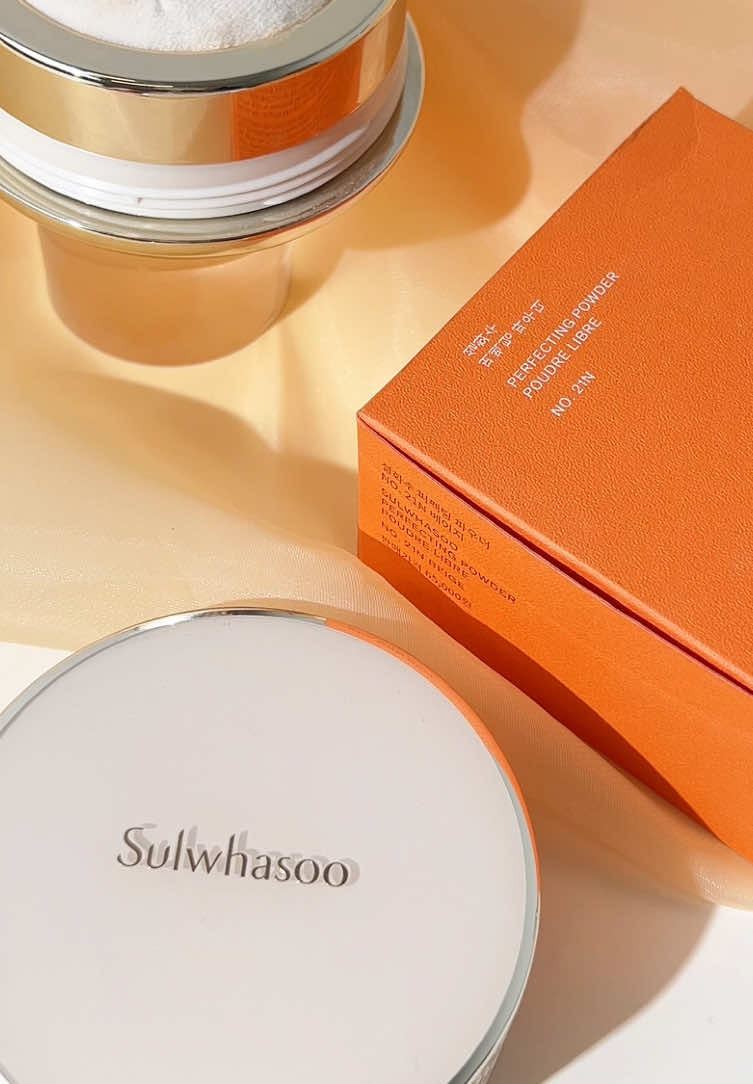 Ready, set, glow dengan Sulwhasoo Perfecting Powder! ✨ Yuk, check out di keranjang kuning agar makeup kamu tetap flawless dan set seharian😉🧡 #SulwhasooID #TimelessBeauty #YouthfulSkin 