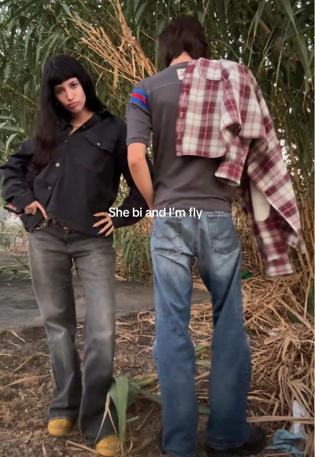 We have too much fun making these #outfitinspo #shebiandimfly 