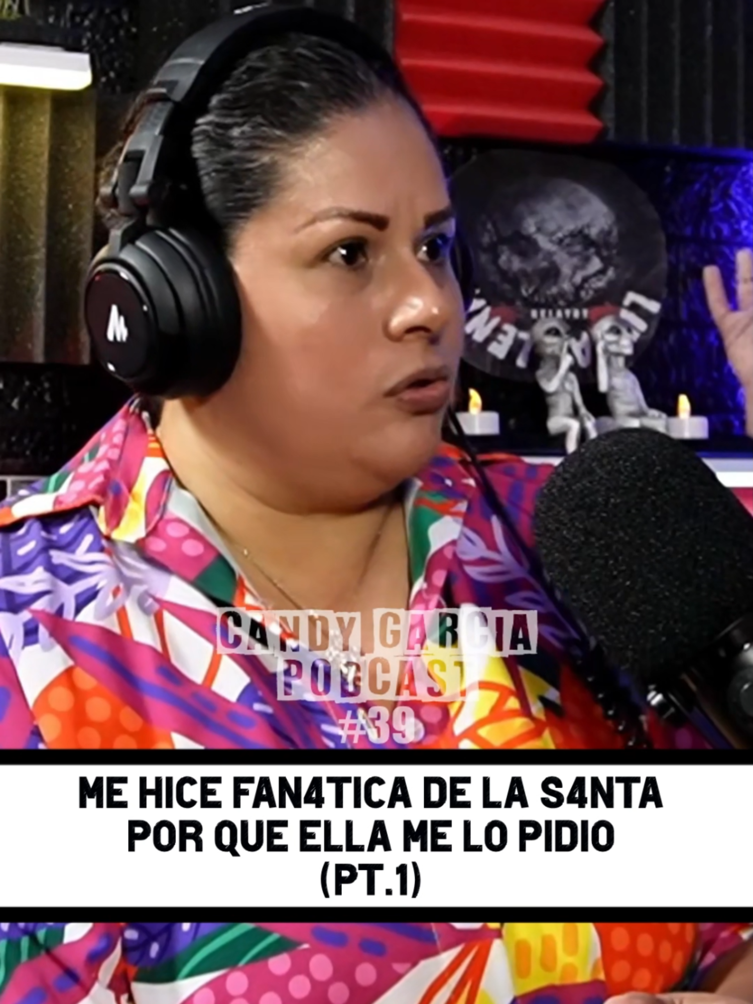 Me hice fanatica de La Santa por que ella me lo pidio (parte 1) #podcast #lasanta #misterio