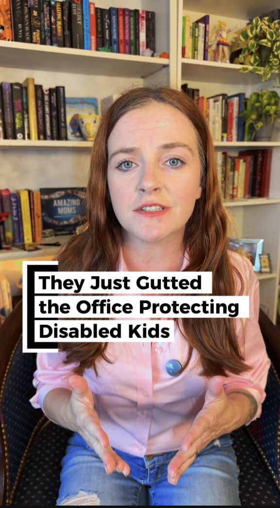 466 Education Dept jobs gone. Most from the office protecting kids with disabilities. You think that’s an accident?